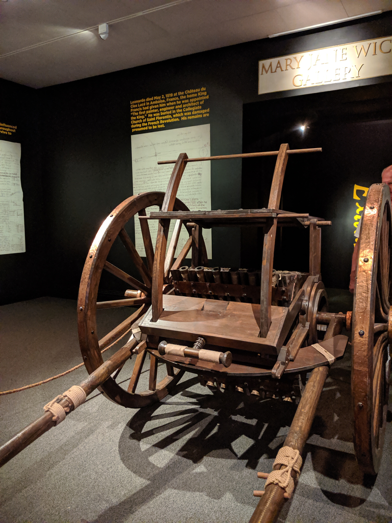 Illustration for article titled Pictures from the Reagan Library: The da Vinci Exhibit